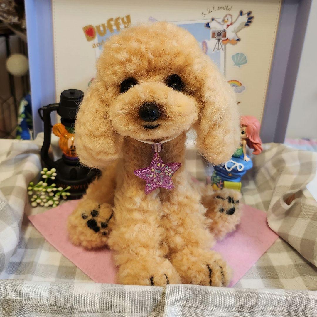 トイプードル❤️羊毛フェルト❤️　　　　　　　　　　　　　　　お迎え決まりました