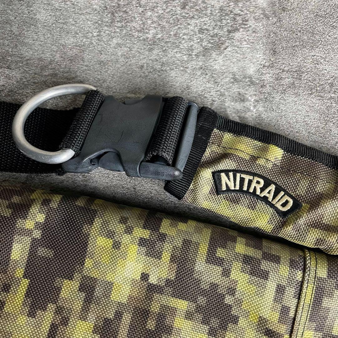 NITRAID リアルウィード モザイク メッセンジャーバッグ realweed