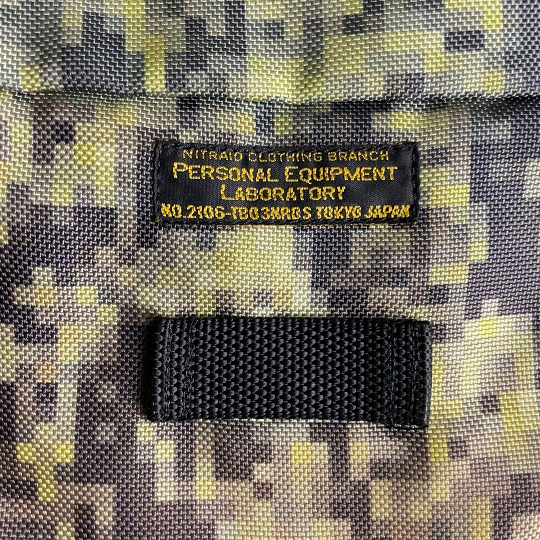 NITRAID リアルウィード モザイク メッセンジャーバッグ realweed