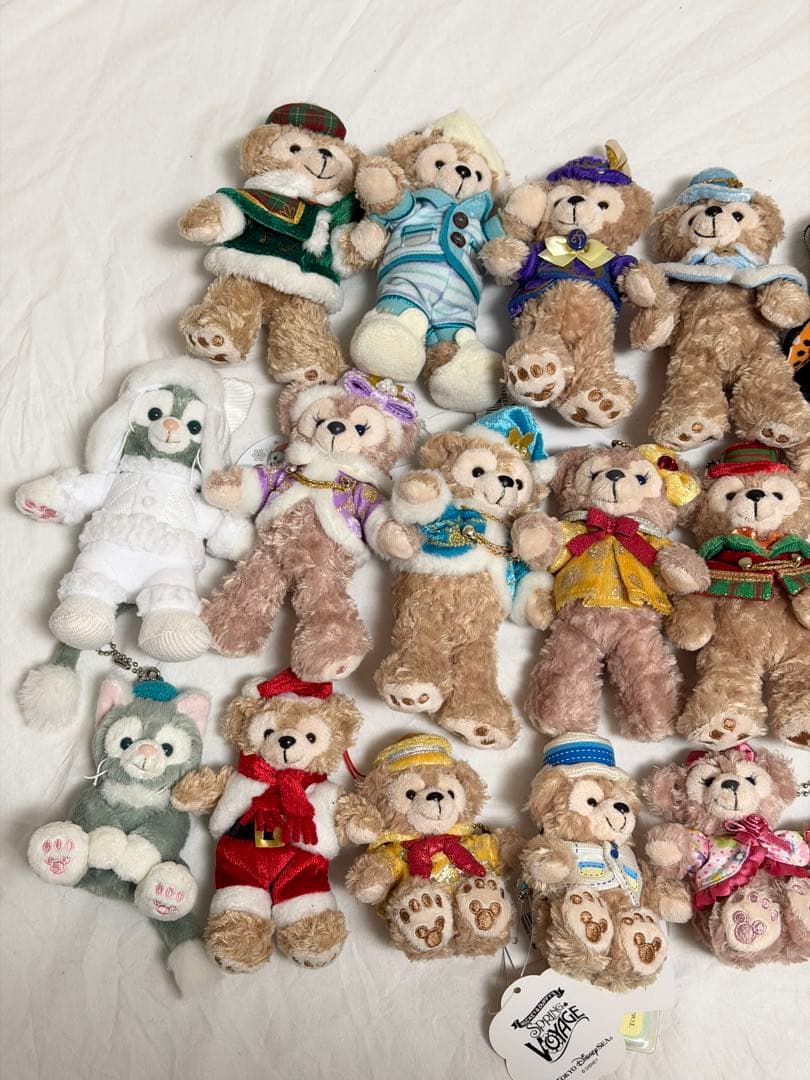 ダッフィー シェリーメイ ぬいぐるみバッジ パペット 24点セット まとめ売り