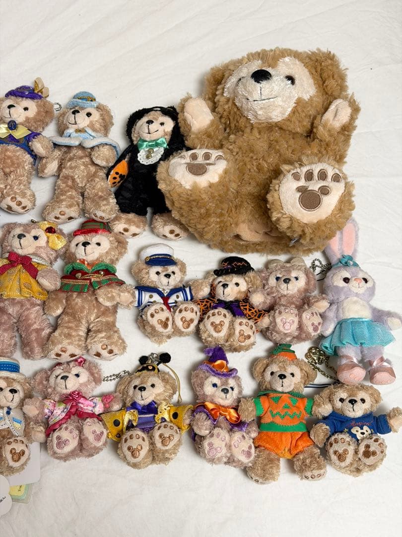 ダッフィー シェリーメイ ぬいぐるみバッジ パペット 24点セット まとめ売り