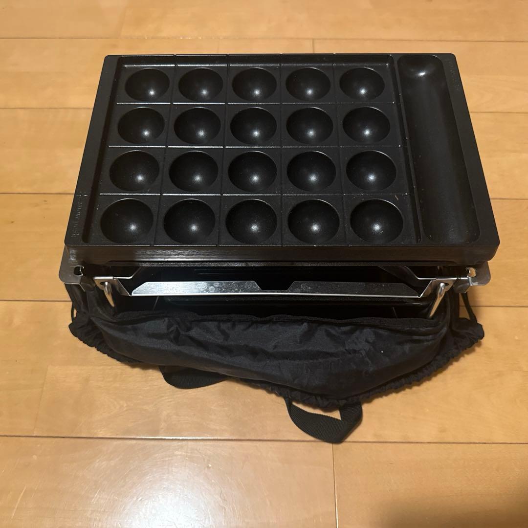 スノーピーク　雪峰苑　たこ焼きプレートセット！ケース付き