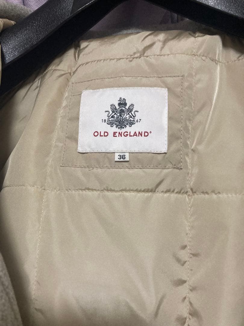 OLD ENGLAND ダッフルコート 36 グレー