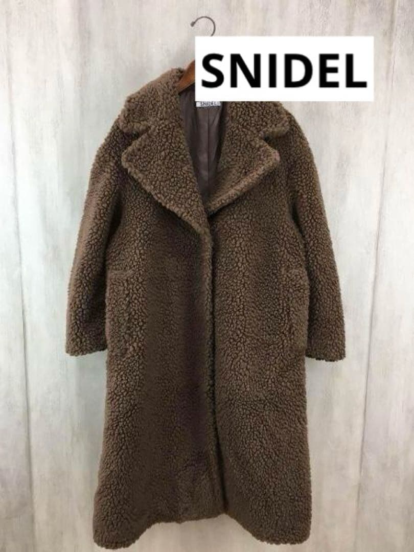 スナイデル　ボアロングコート ⭐︎テディ　ボアコートSNIDEL0