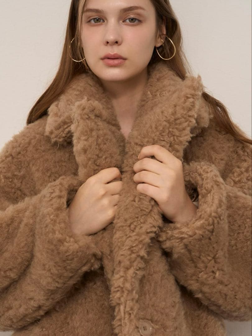 スナイデル　ボアロングコート ⭐︎テディ　ボアコートSNIDEL0