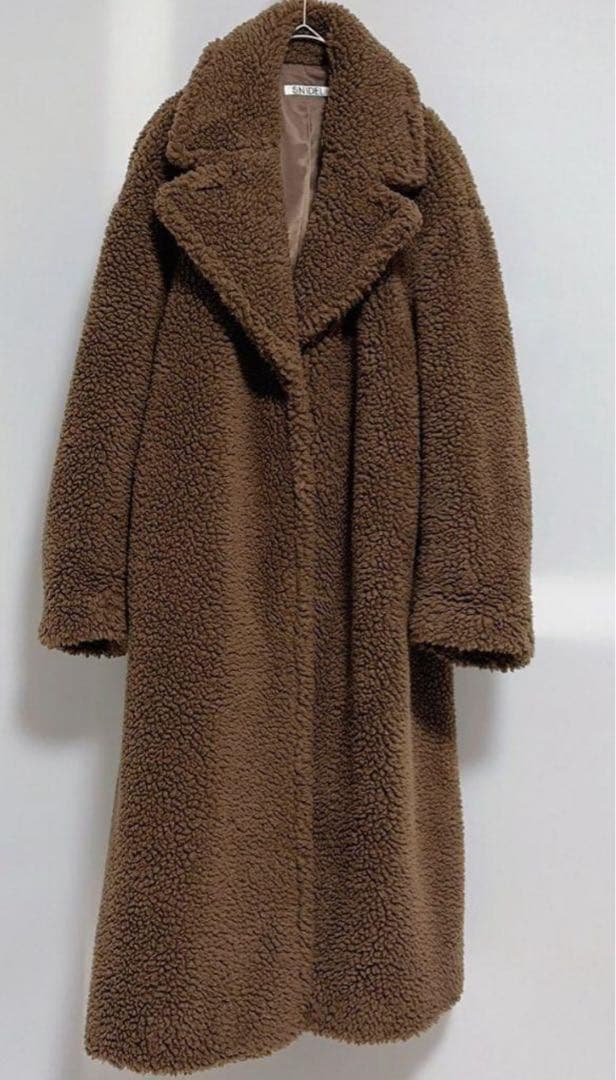 スナイデル　ボアロングコート ⭐︎テディ　ボアコートSNIDEL0