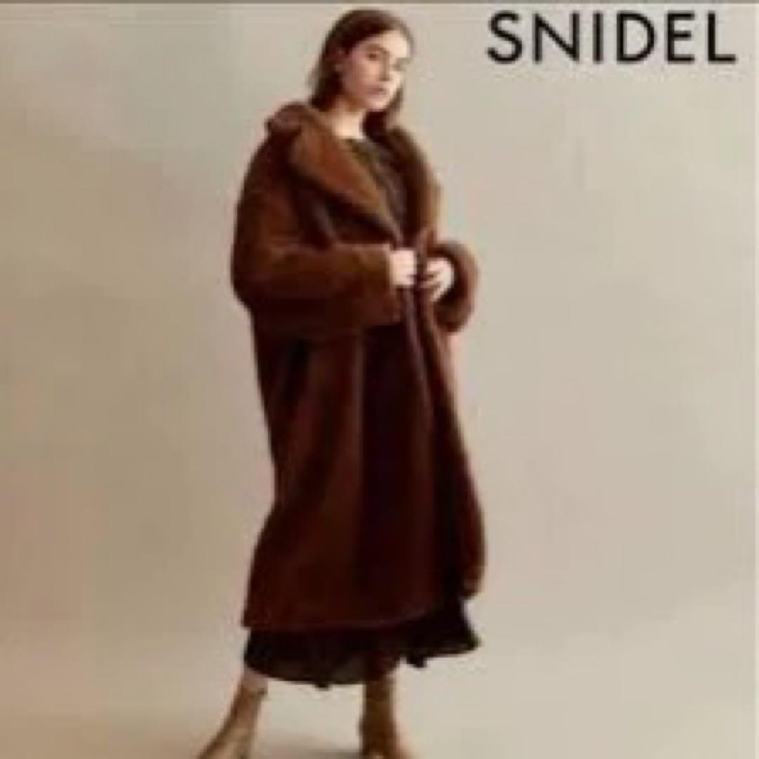 スナイデル　ボアロングコート ⭐︎テディ　ボアコートSNIDEL0