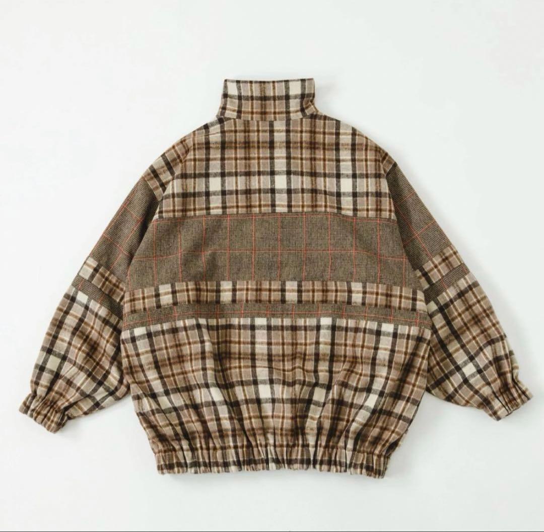 ジャケット・アウター harapeco 2pattern Checked Jacket M