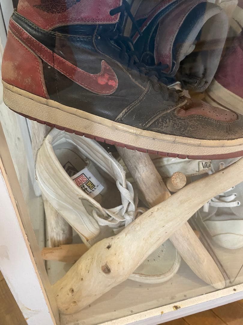 う*ぎ様 NIKE VANS converse vintage 4足入り靴収納キ