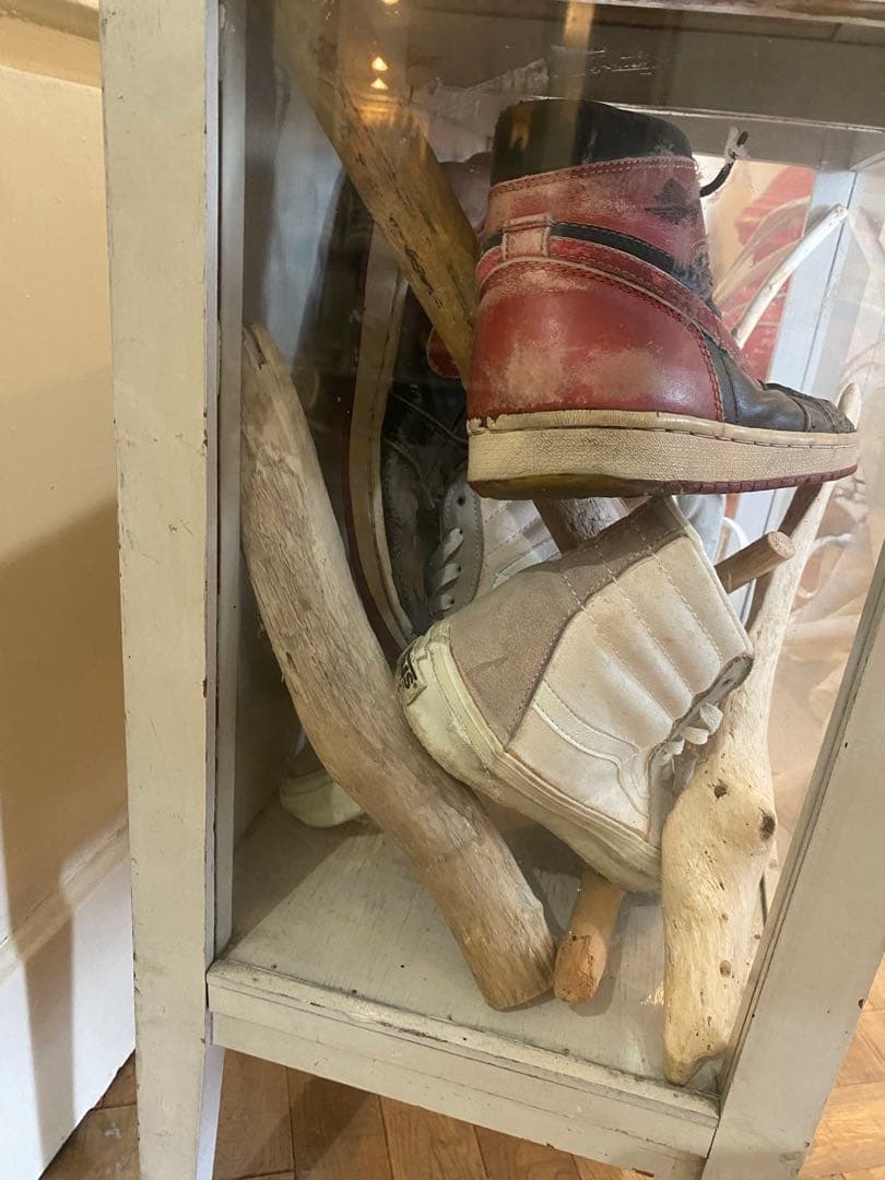 う*ぎ様 NIKE VANS converse vintage 4足入り靴収納キ