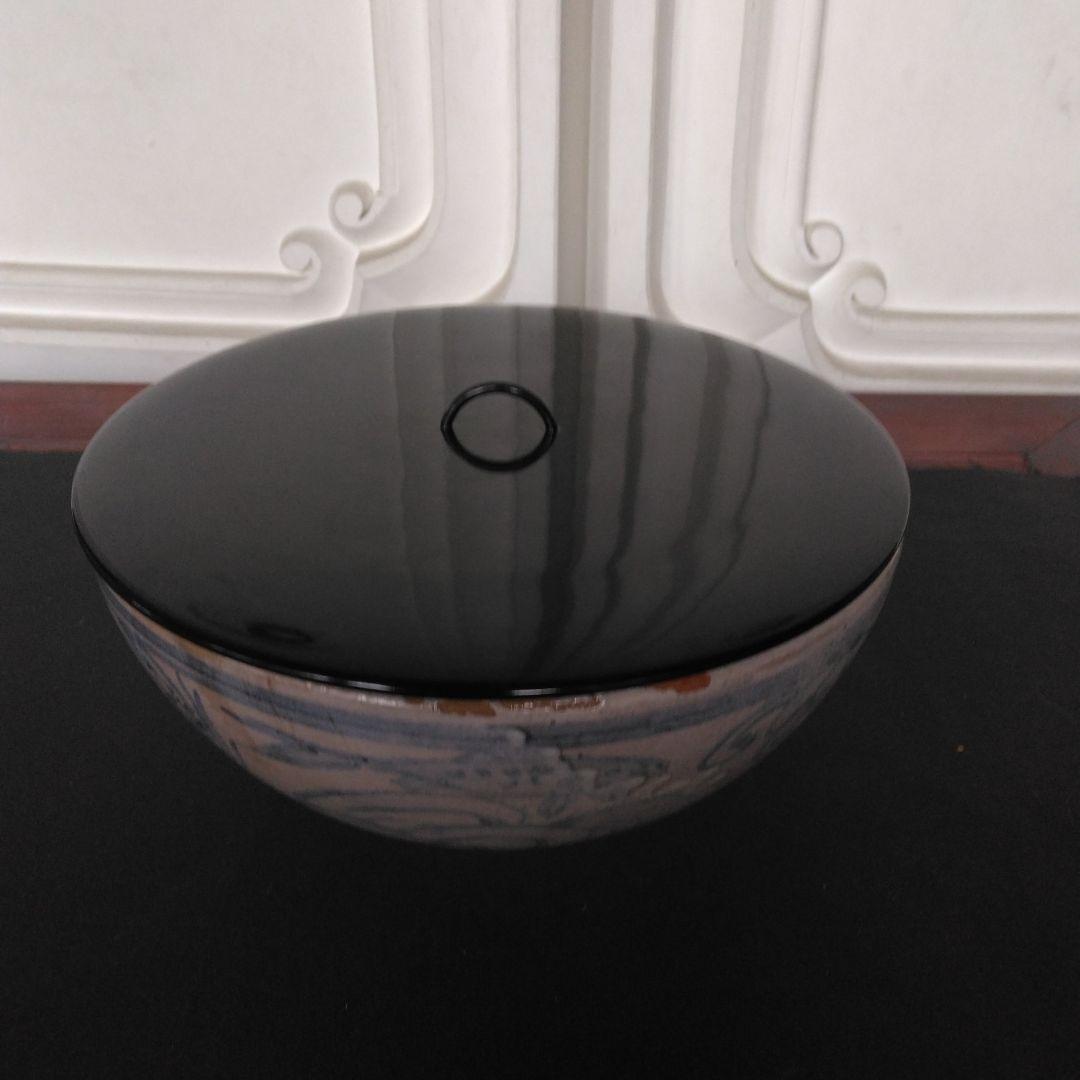 大鉢　茶道具　石はぜ