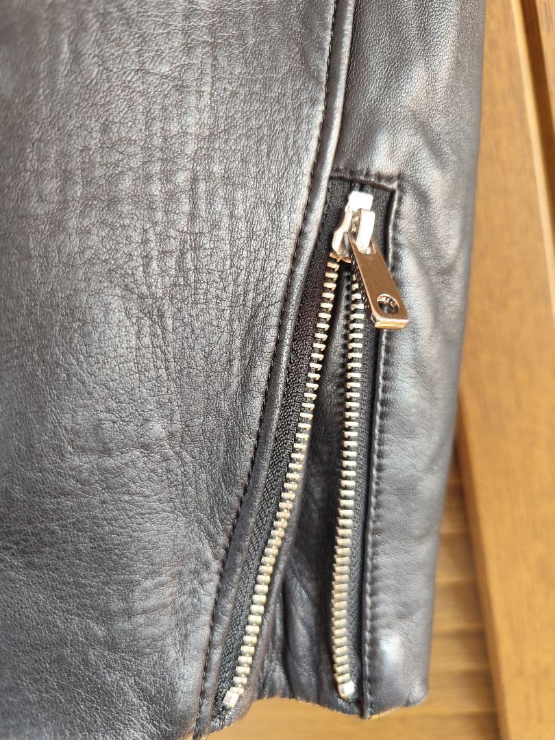 サイズ3 UNITED TOKYO ラム革ライダース ジャケット