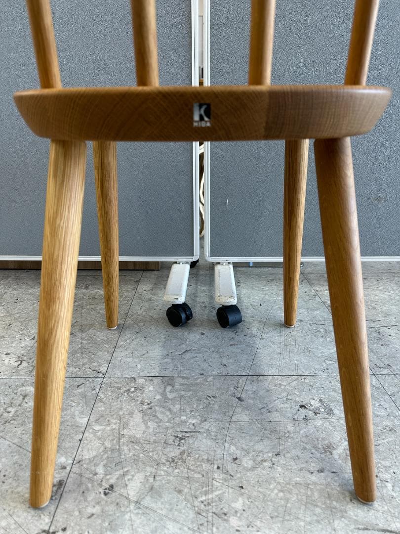 飛騨産業　ダイニングチェア　TUGUMI　ブラウン　③