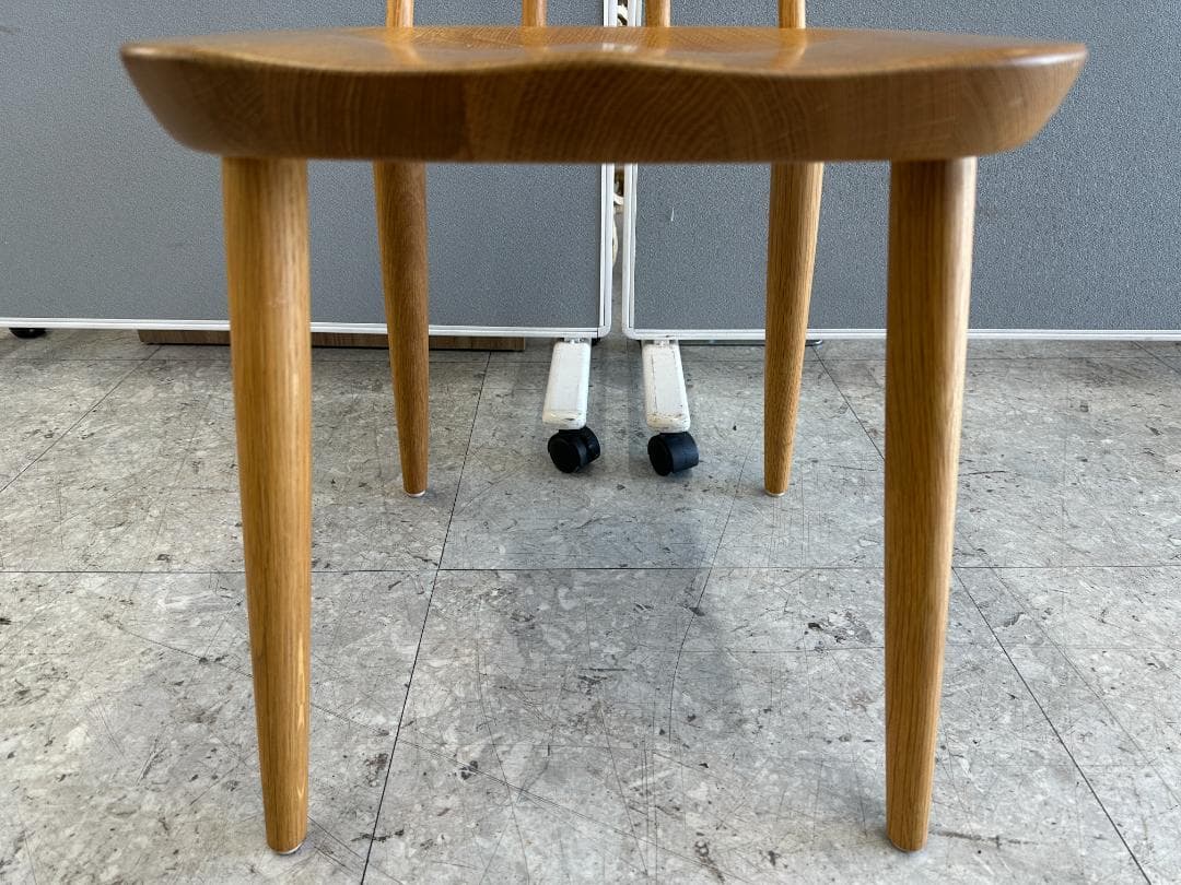 飛騨産業　ダイニングチェア　TUGUMI　ブラウン　③