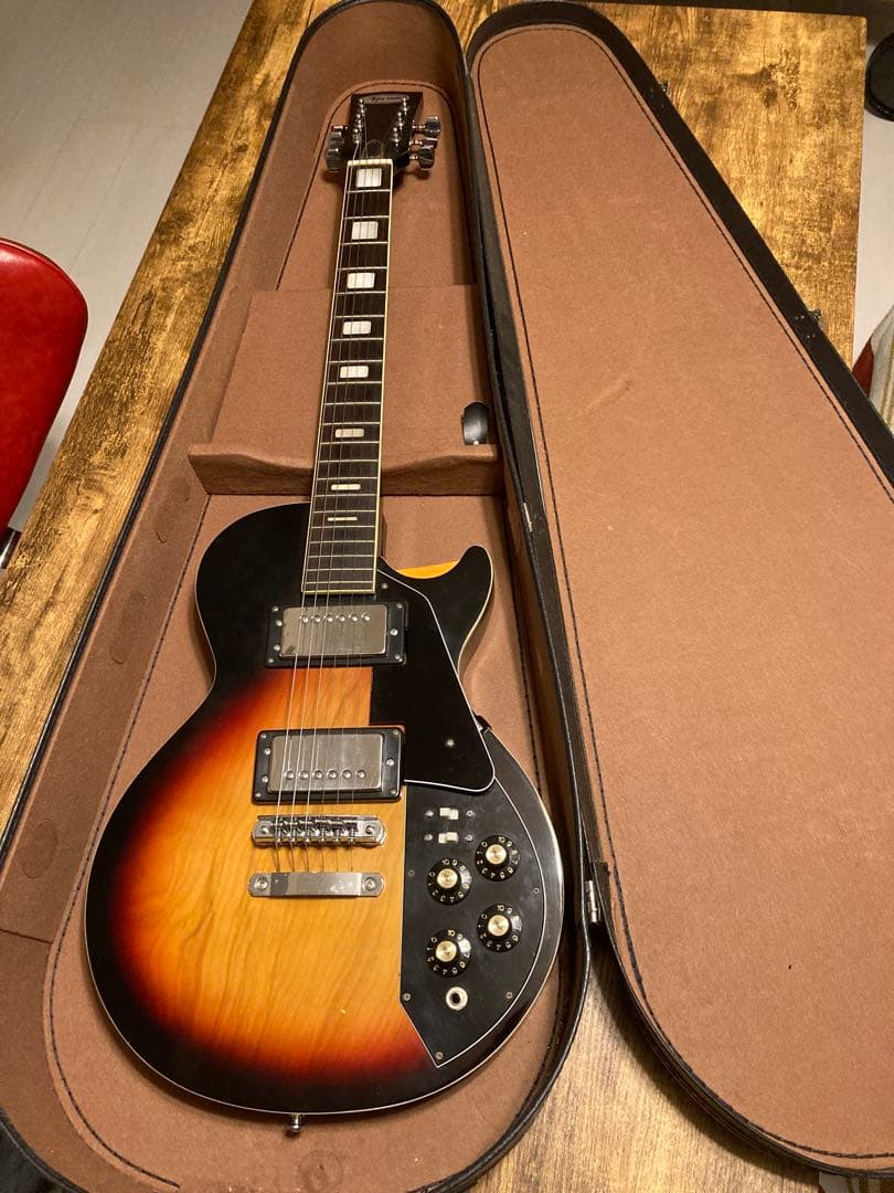 alfatone ビザールギター(レスポールタイプ)3ts color