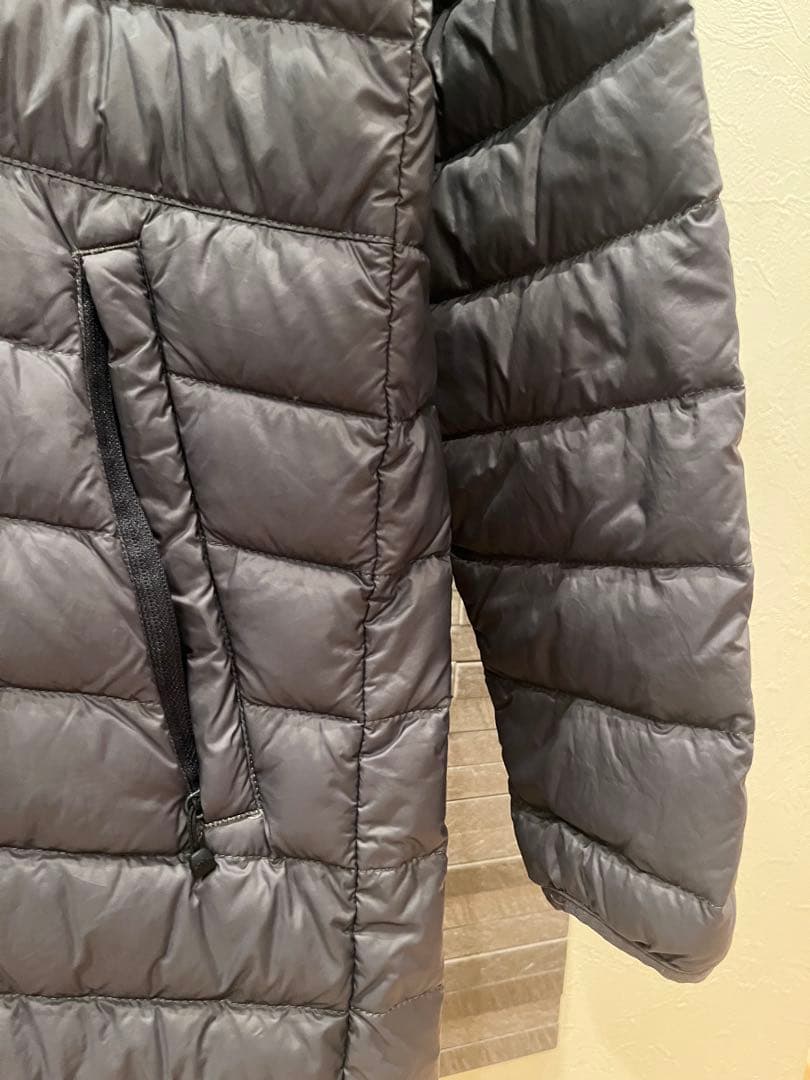 ✨セール✨DANTON ダントン グレー インナーダウンコート　ロング　34