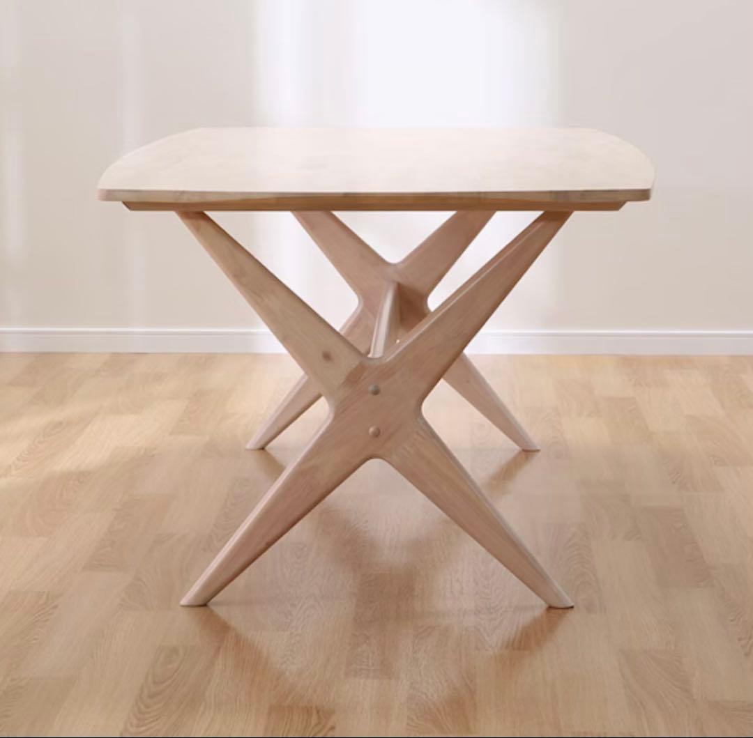 (現地受け取り)ニトリ-リビングダイニングテーブル(リラックスワイド160 WW