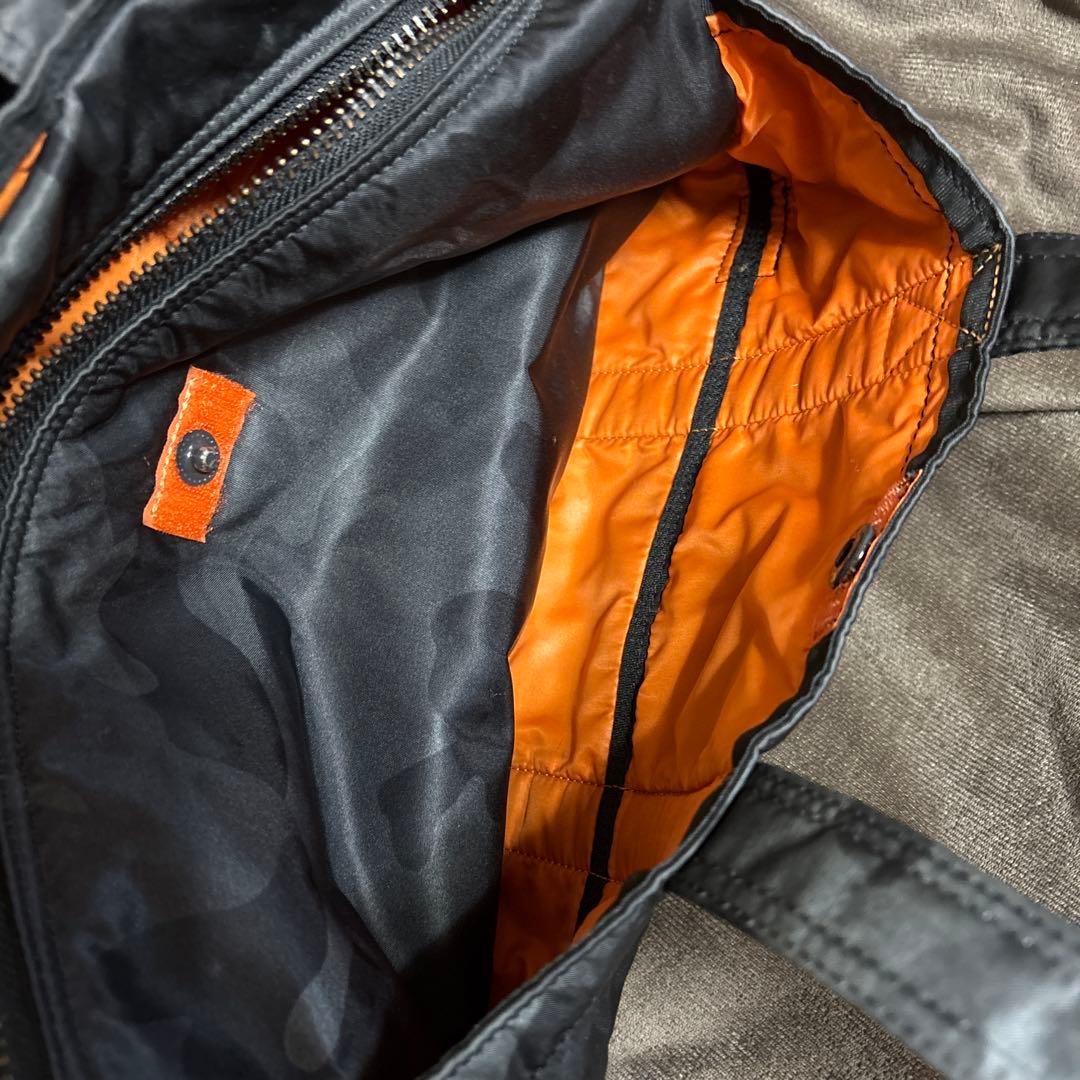 Porter吉田かばんブラック迷彩バック