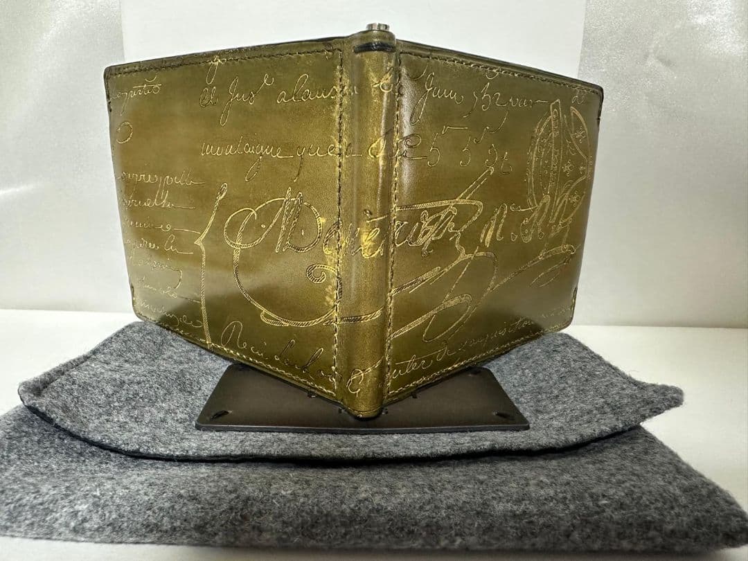 BERLUTI フィギュアマネークリップスペシャルオーダー　ゴールデンパティーヌ