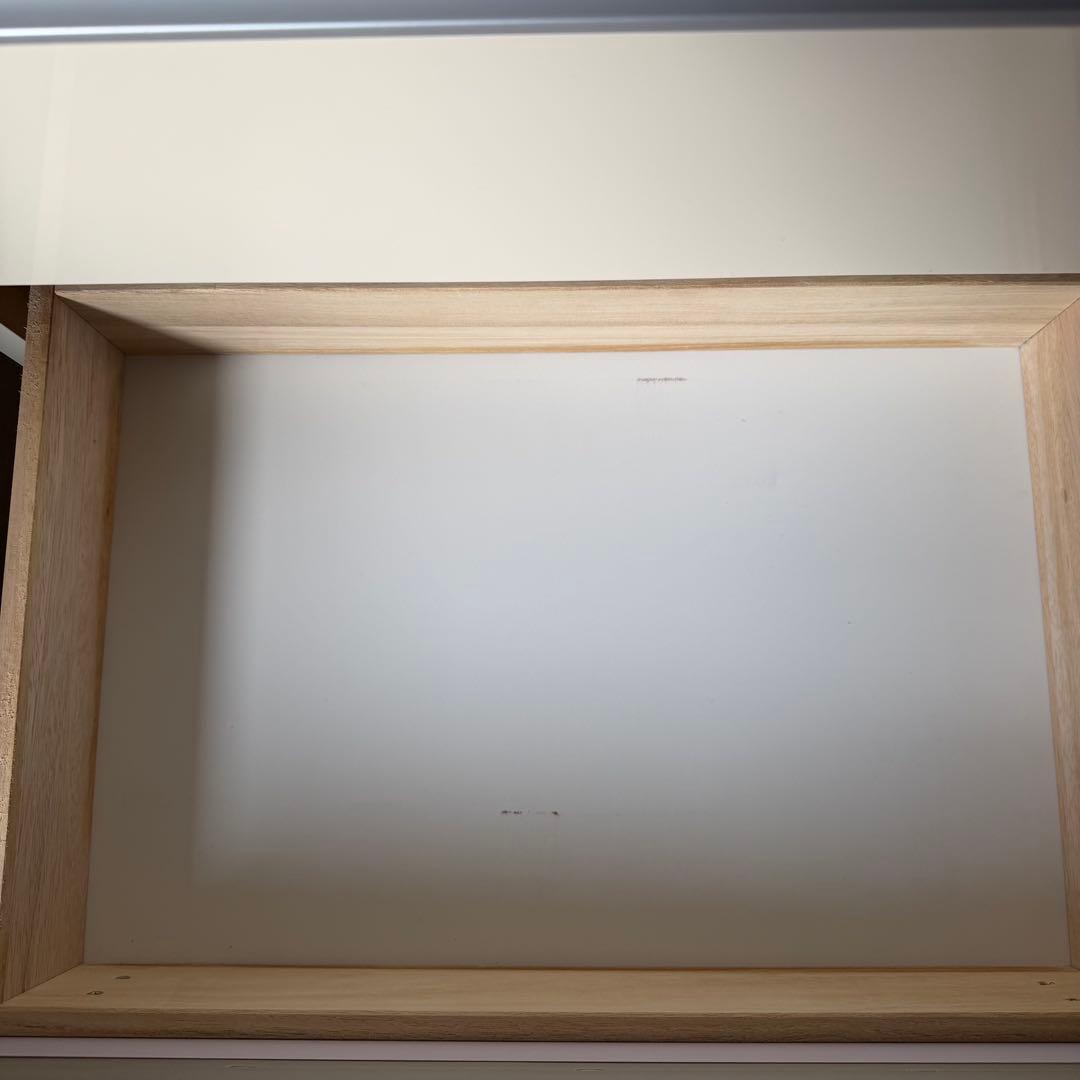 直接引き取りのみ カップボード　食器棚　ガラス扉付き