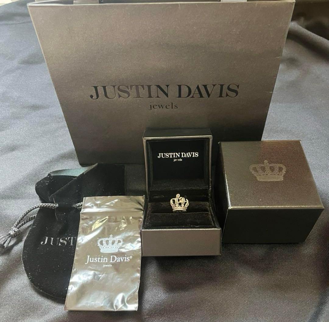 【最終値下げ】ジャスティンデイビス　DELILAH クラウン ピアス　いぶし