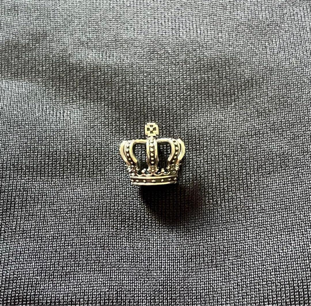 【最終値下げ】ジャスティンデイビス　DELILAH クラウン ピアス　いぶし