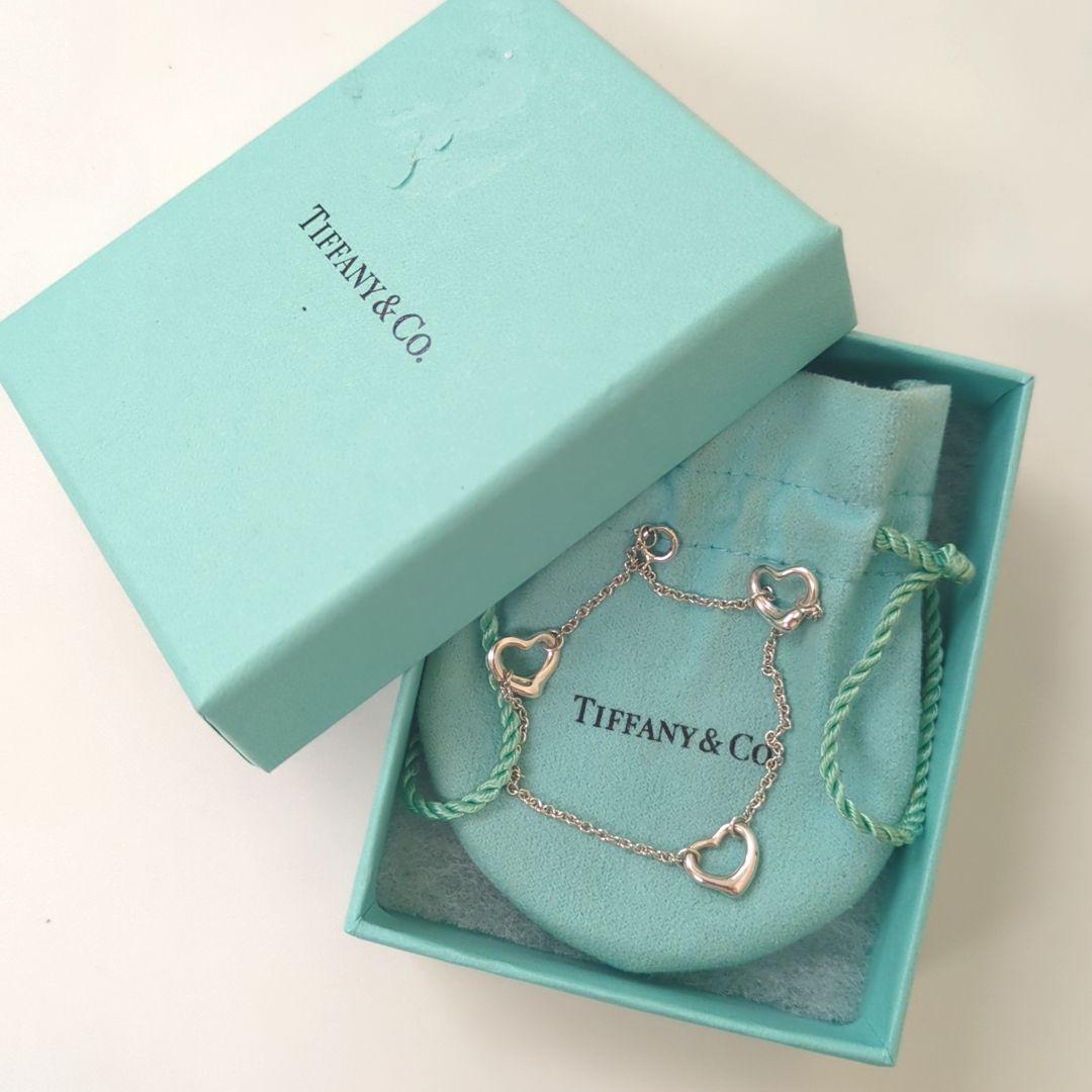 TIFFANY ティファニー トリプルハート　ブレスレット シルバー 925