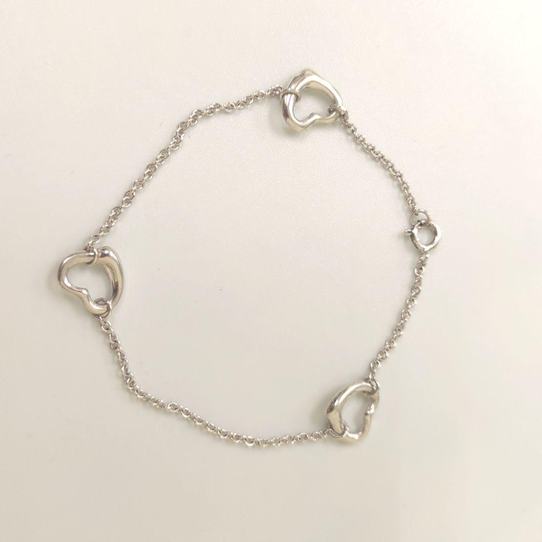 TIFFANY ティファニー トリプルハート　ブレスレット シルバー 925