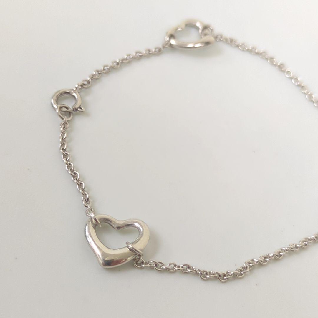 TIFFANY ティファニー トリプルハート　ブレスレット シルバー 925