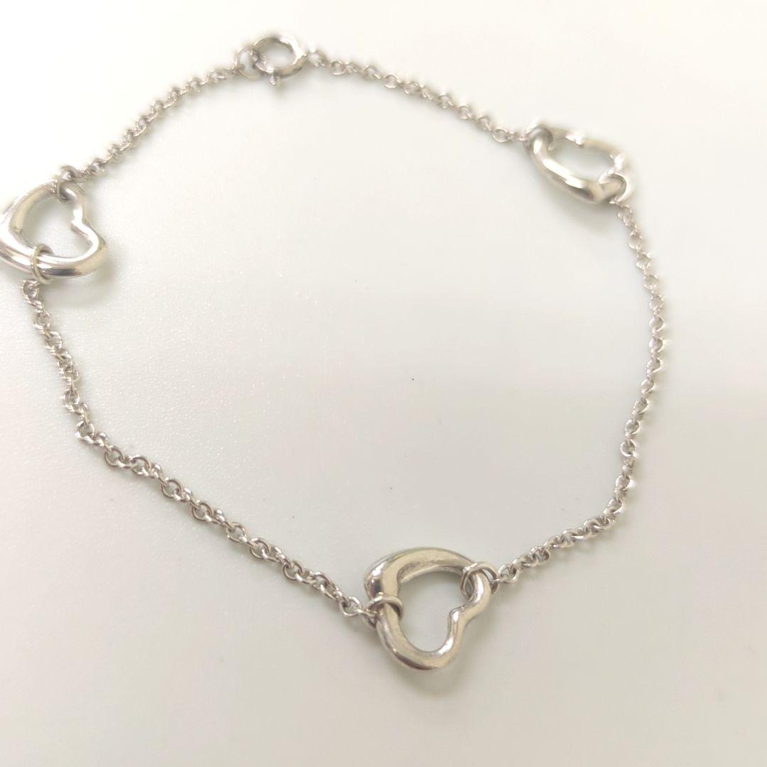 TIFFANY ティファニー トリプルハート　ブレスレット シルバー 925
