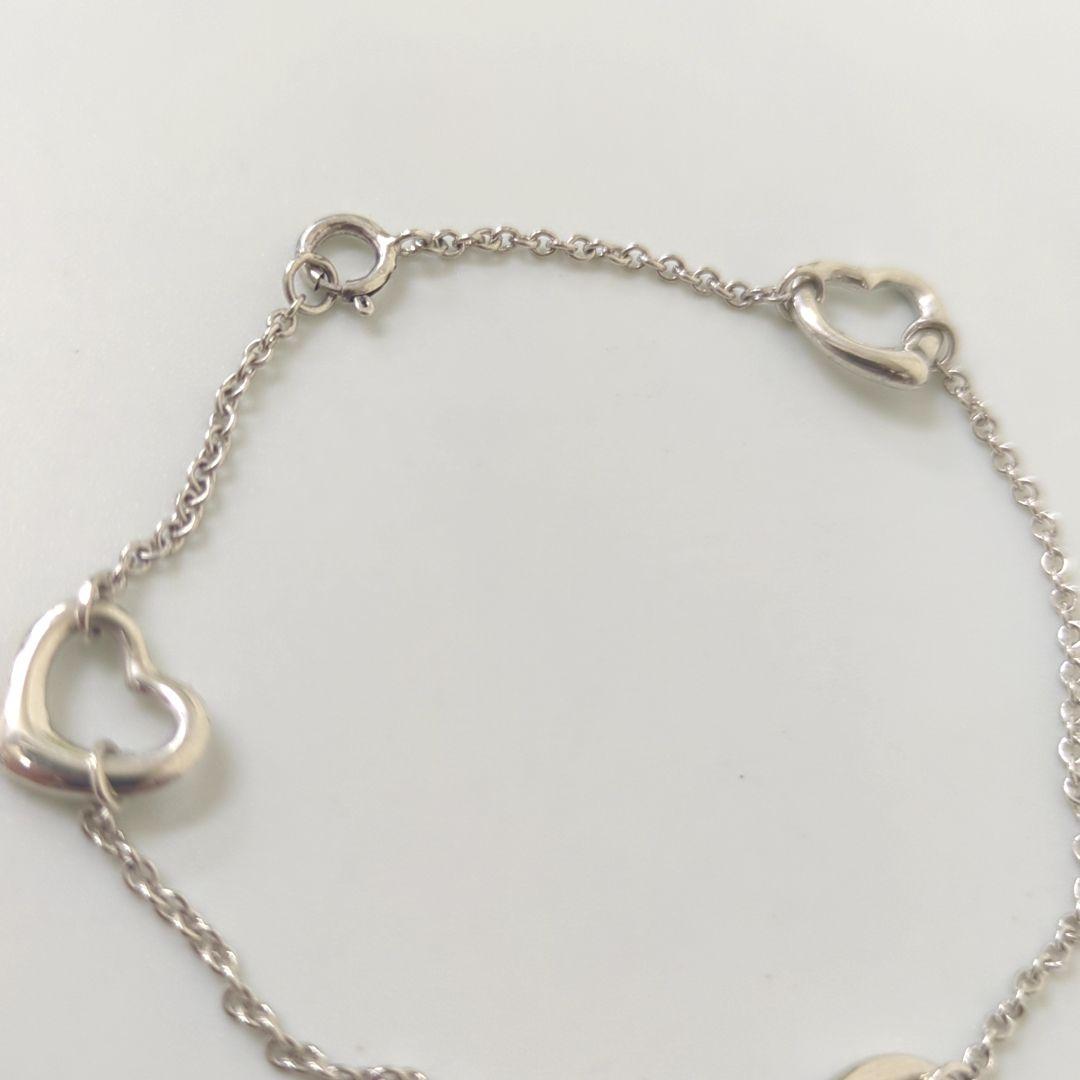 TIFFANY ティファニー トリプルハート　ブレスレット シルバー 925