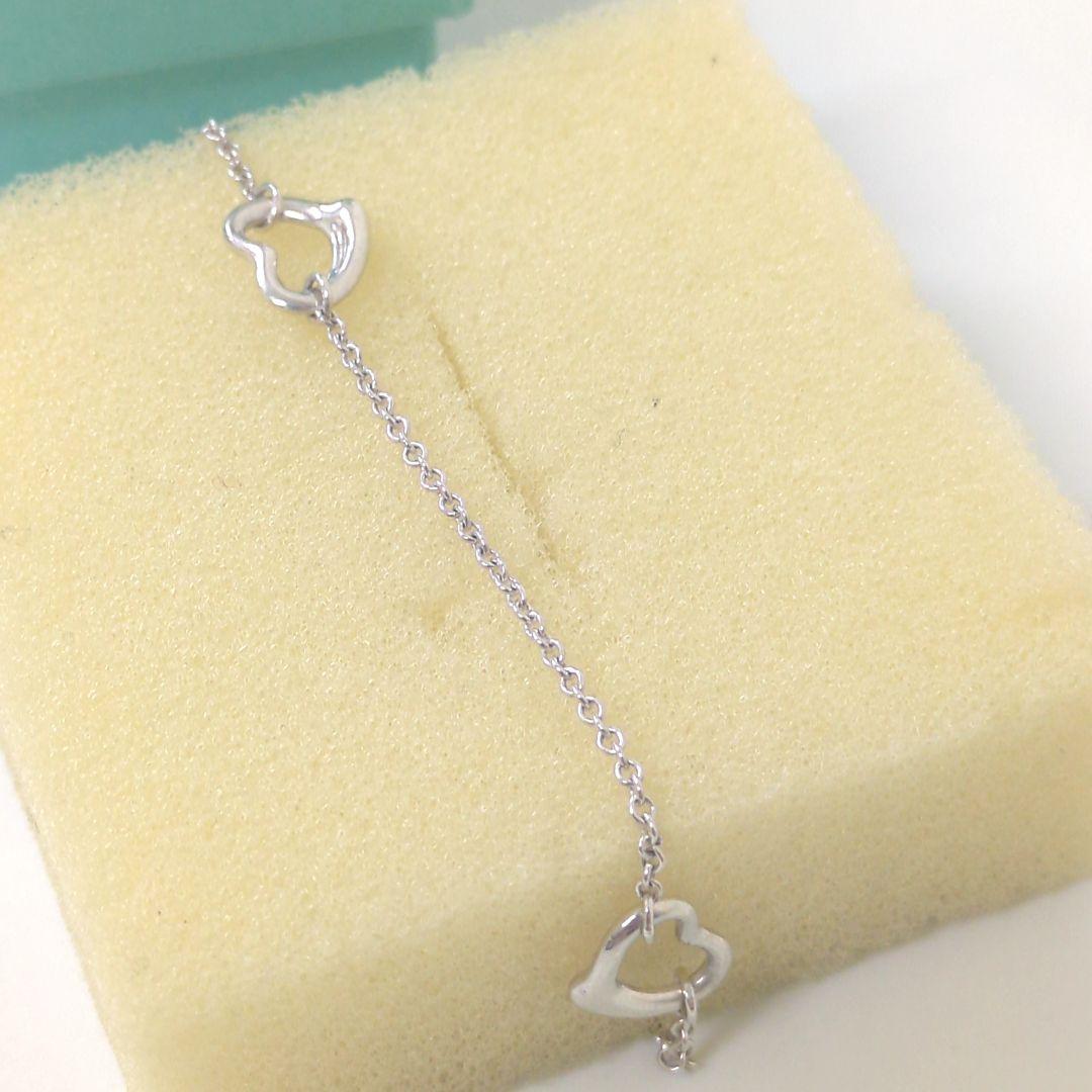 TIFFANY ティファニー トリプルハート　ブレスレット シルバー 925