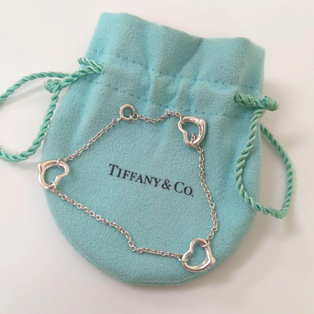 TIFFANY ティファニー トリプルハート　ブレスレット シルバー 925