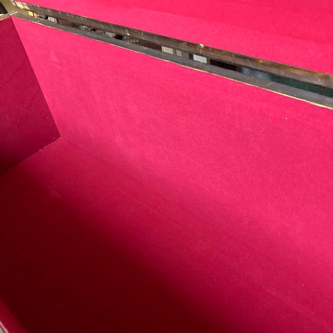 『アンティーク風レザー収納箱』