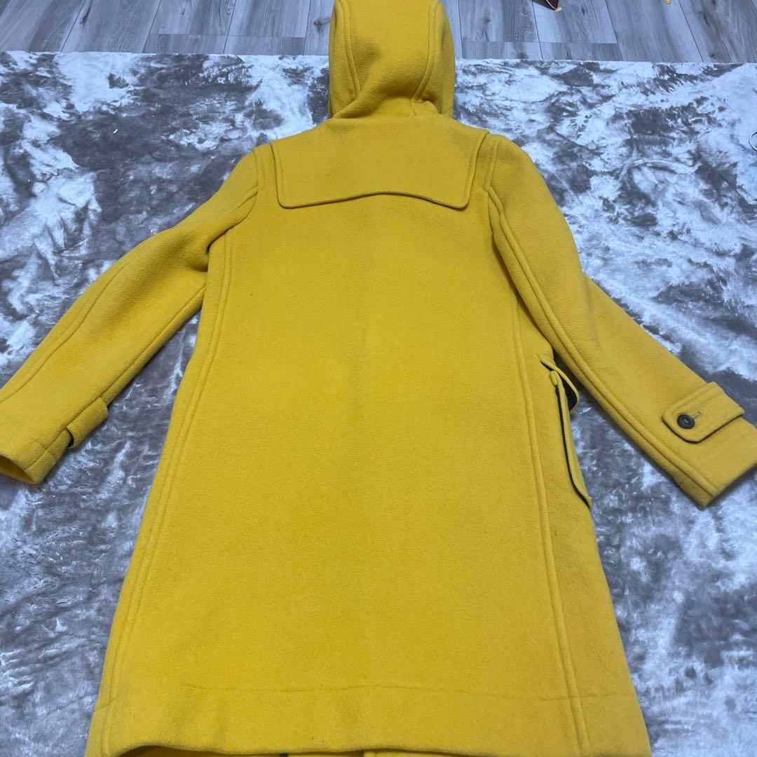 イングランド製 ロンドントラディション 裏チェック ダッフルコート イエロー S