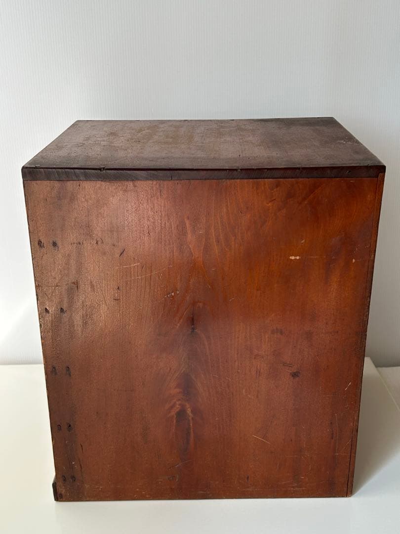 古道具　5杯抽斗　小引き出し　ヴィンテージ　アンティーク　ドロアー　昭和レトロ