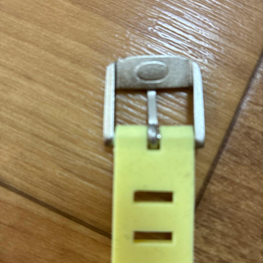 CHANEL 激レアラバーブレスレット　イエロー　美品　シャネル