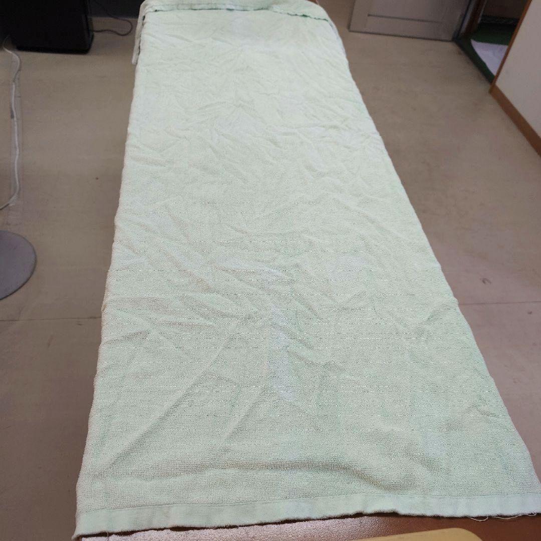 ⚫バスタオルウエス アイスグリーン　100枚 ○圧縮梱包○ＡB級●中厚