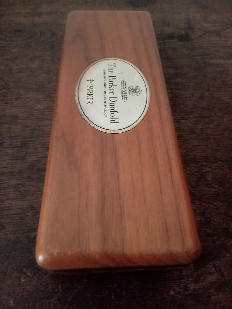 パーカー 万年筆 デュオフォールド スターリングシルバー ペン先 18金