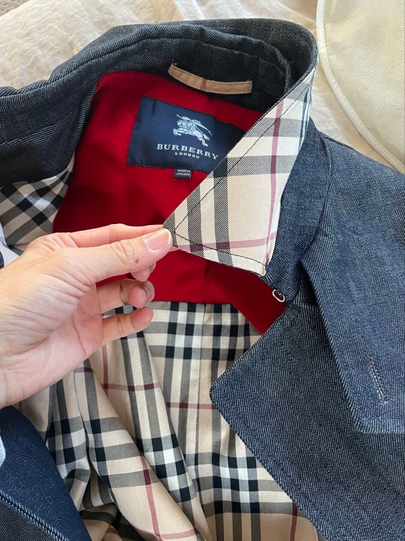 BURBERRY デニムトレンチコート Mサイズ