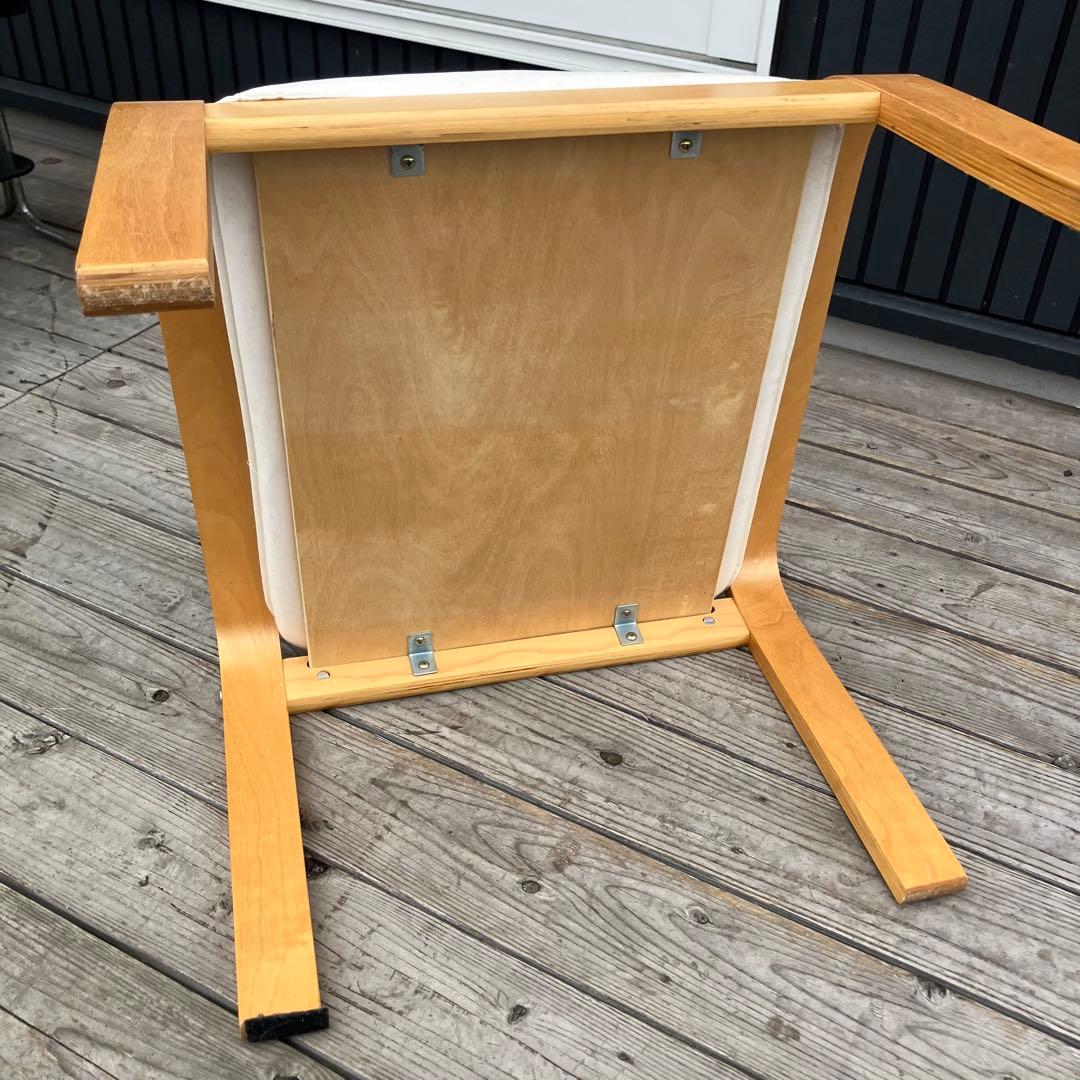 北欧レトロ ミッドセンチュリー プライウッドスツール オットマンスツール