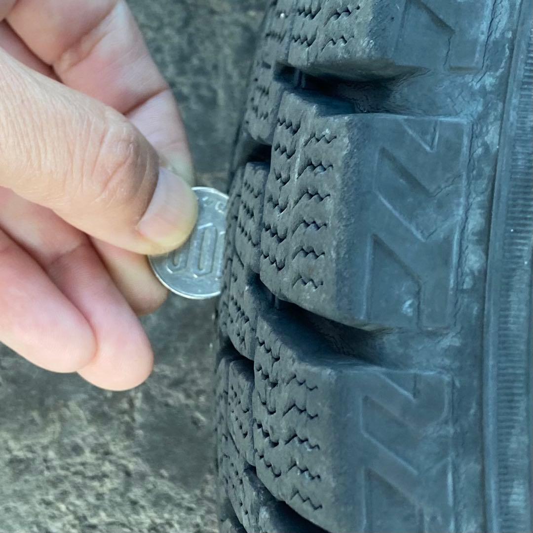 ダンロップ　WM02 165/70R14 2019年製 スタッドレスアルミセット