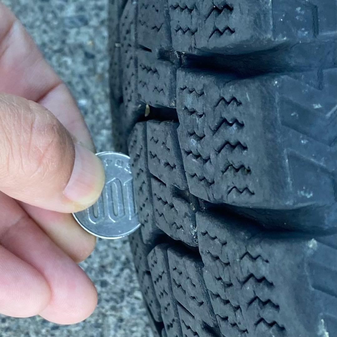 ダンロップ　WM02 165/70R14 2019年製 スタッドレスアルミセット