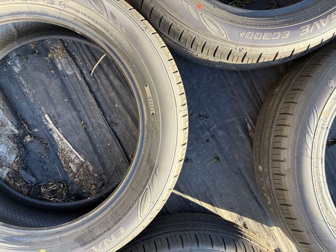 ダンロップエナセーブEC300+205/55R17新車付け