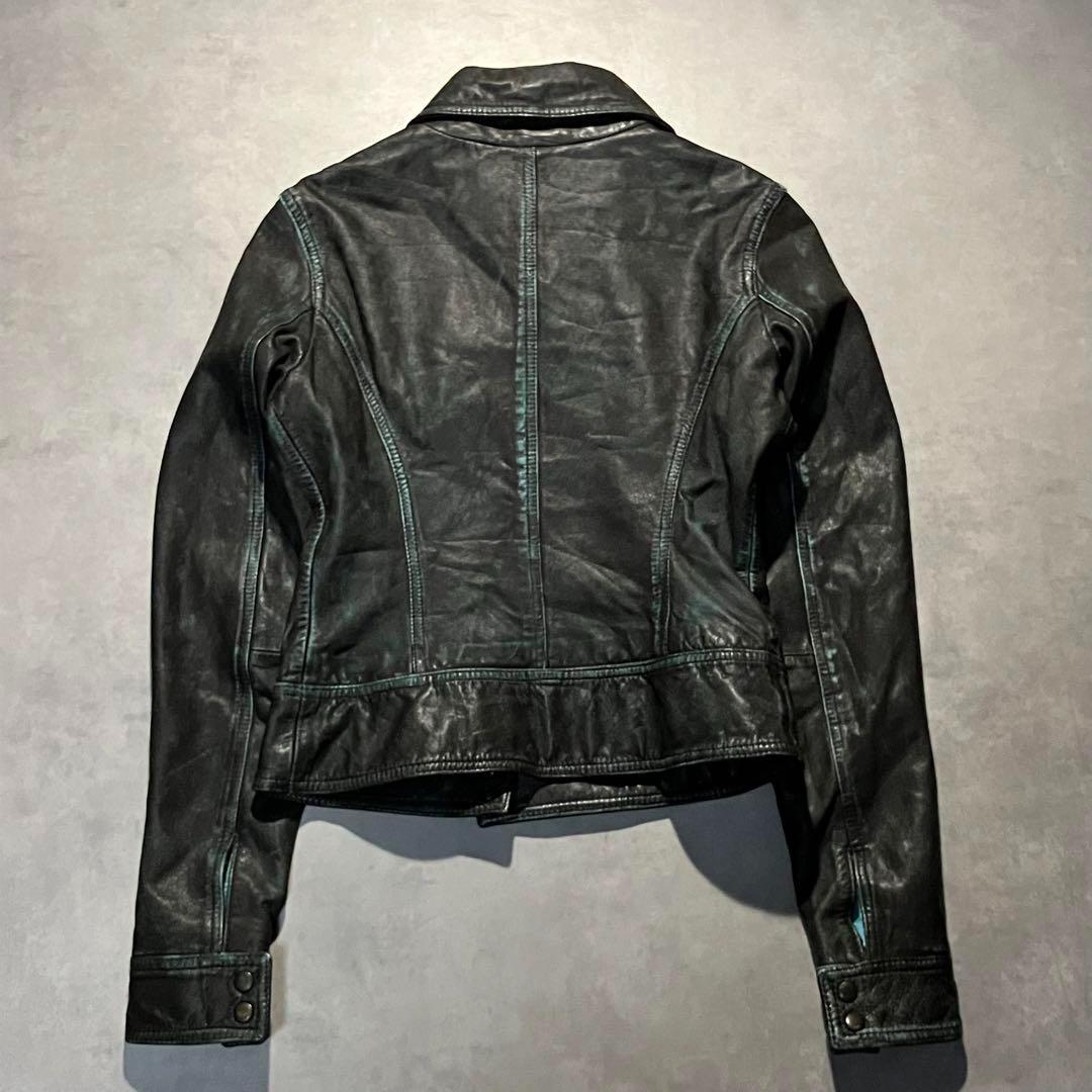 ジャケット・アウター 00s archive western leather jacket y2k