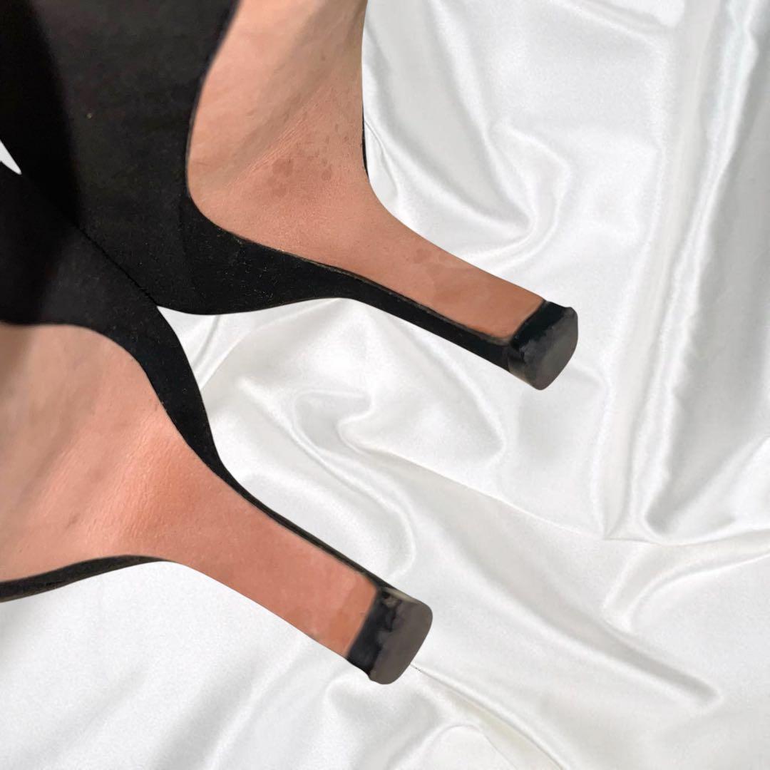 【PELLICO】美品ペリーコ ポインテッド ゴールド金具 アイレット ブーティ