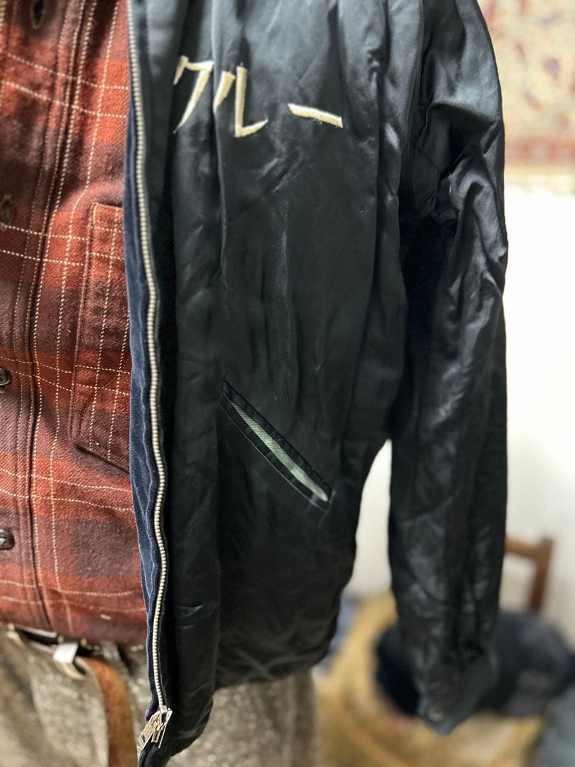 み*ん様 希少　激レア　東洋スペシャルスカジャン　港商　スカジャン　スーベニアジ