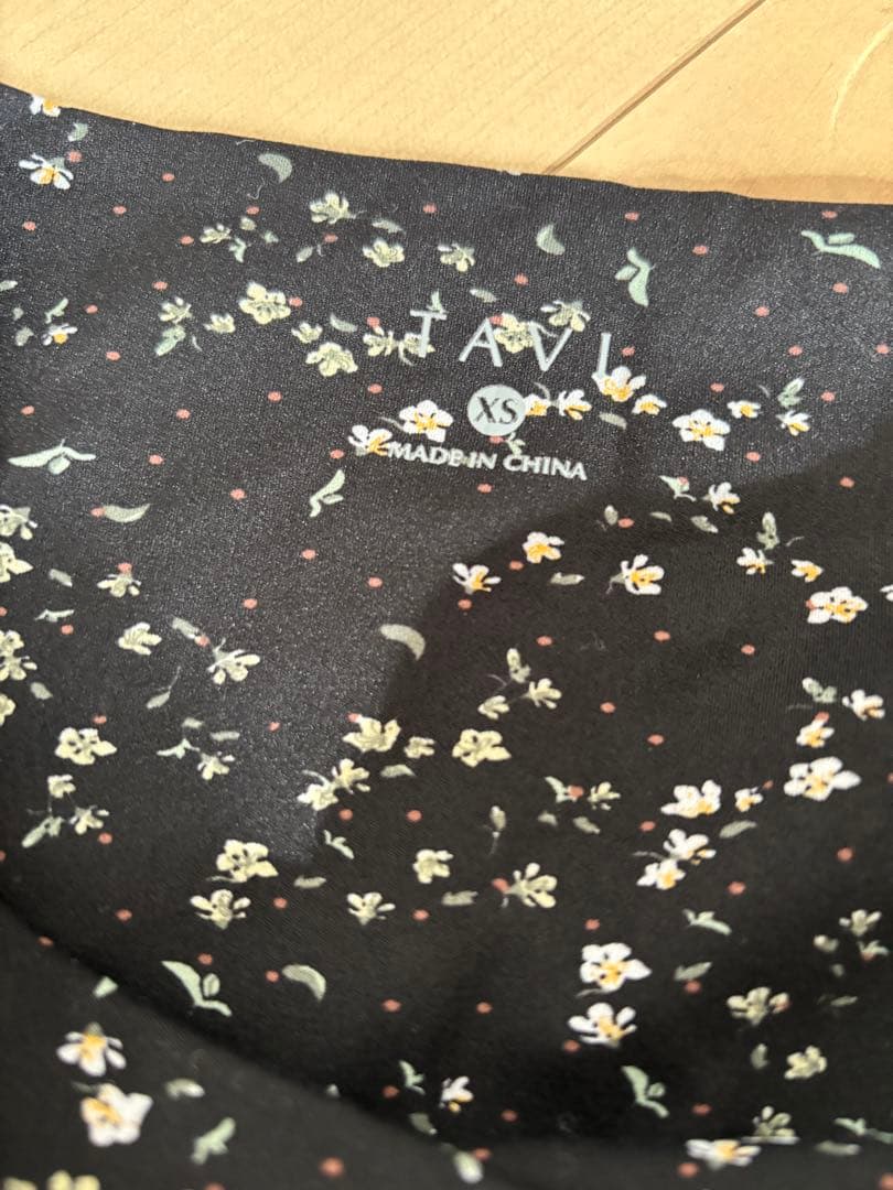 jazzercise ジャザサイズウェア、花柄 ハイウエスト ヨガレギンス XS