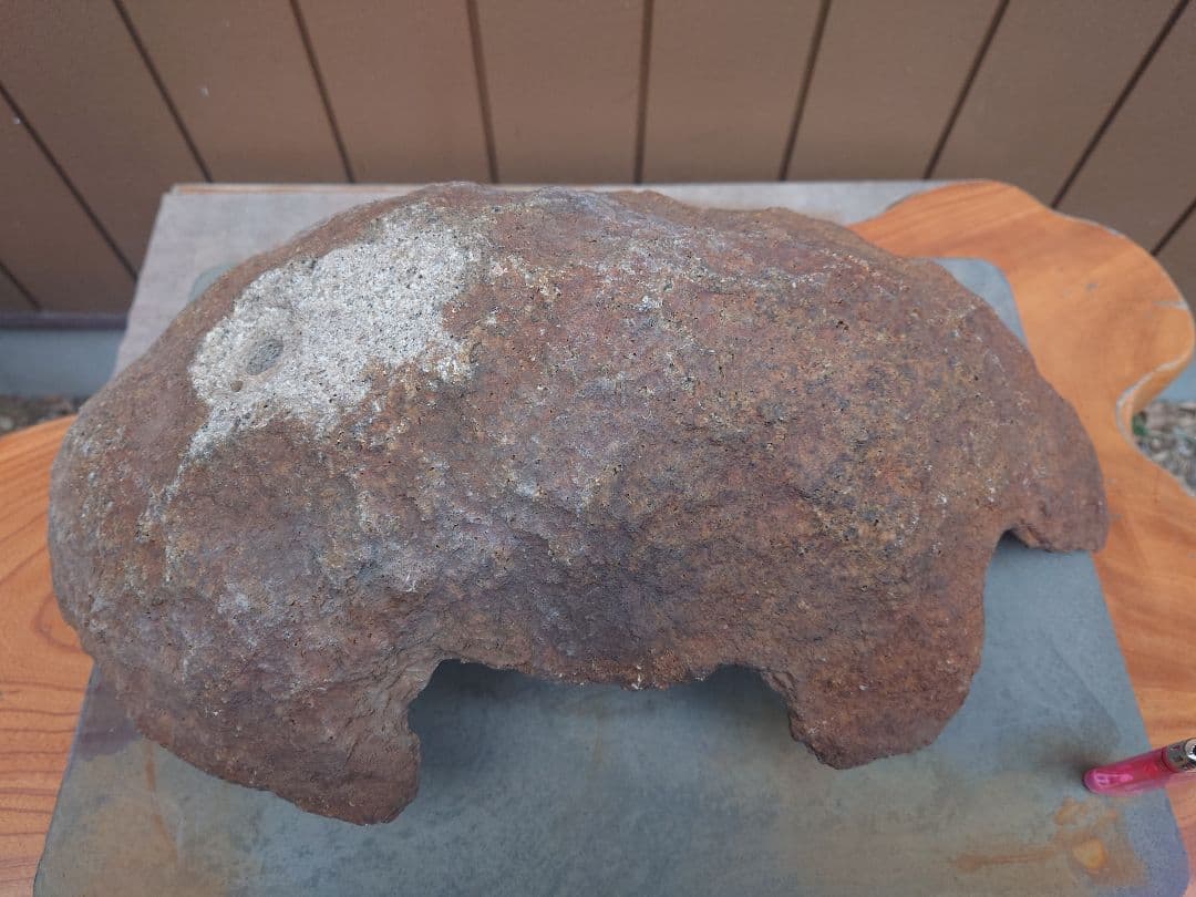 盆栽　鉢　鞍馬石？　幅51cm