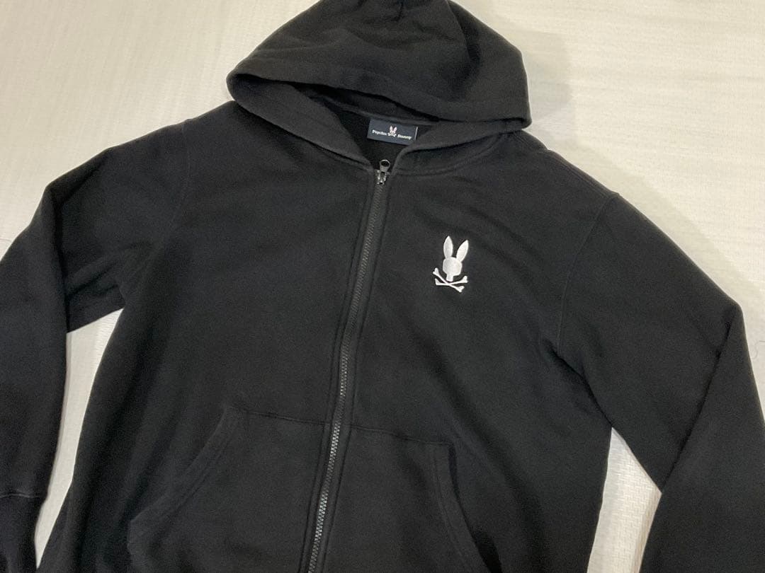 サイコバニー / ダブルZIP バックロゴ フーディー パーカー 未使用